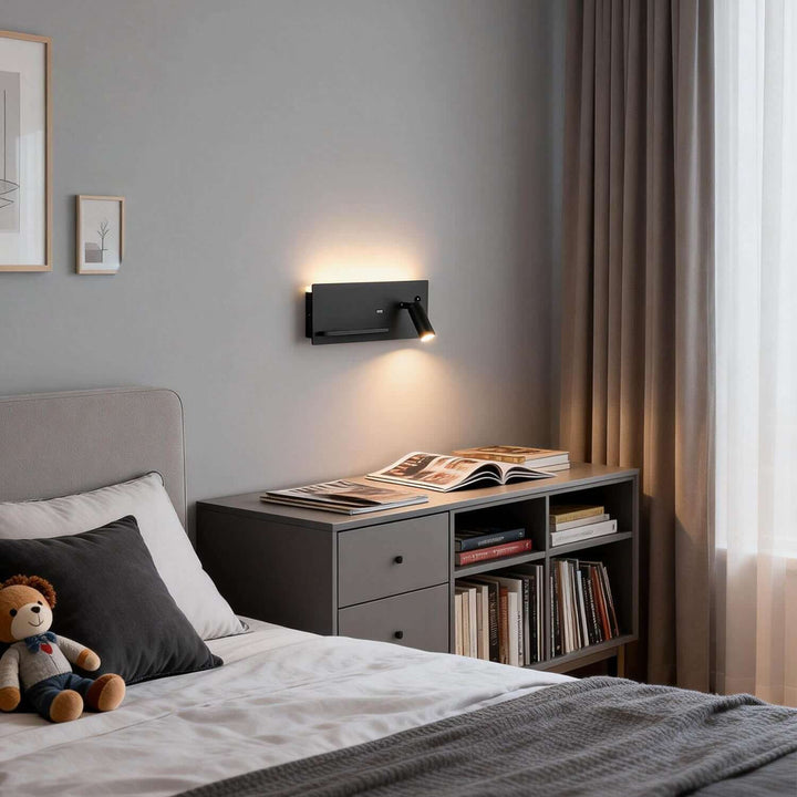 Luvan Wall Light – Modern Minimalist Bedroom LED Reading Lamp