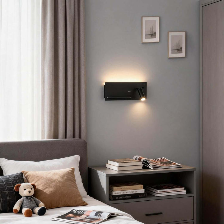 Luvan Wall Light – Modern Minimalist Bedroom LED Reading Lamp