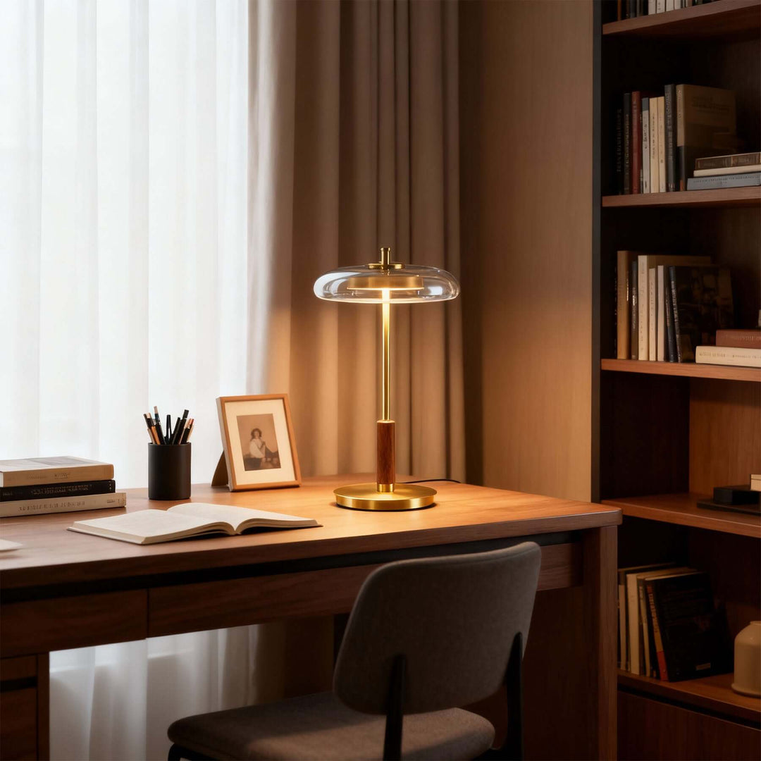 Torez Table Lamp – American Style Glass Luxury Modern Lamp