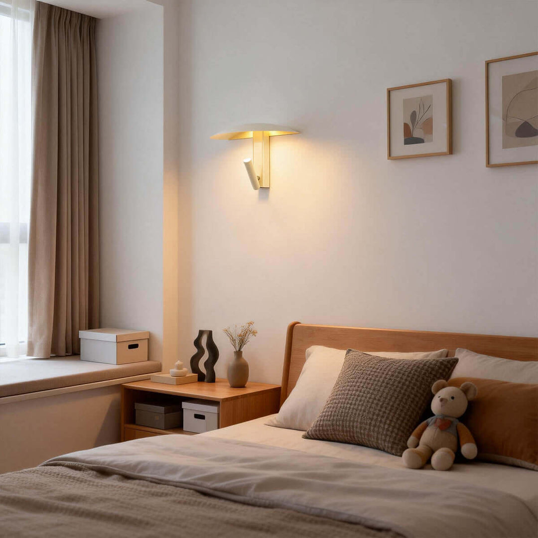 Sovix Wall Light – Creative Mushroom Wall Lamp for Modern Spaces