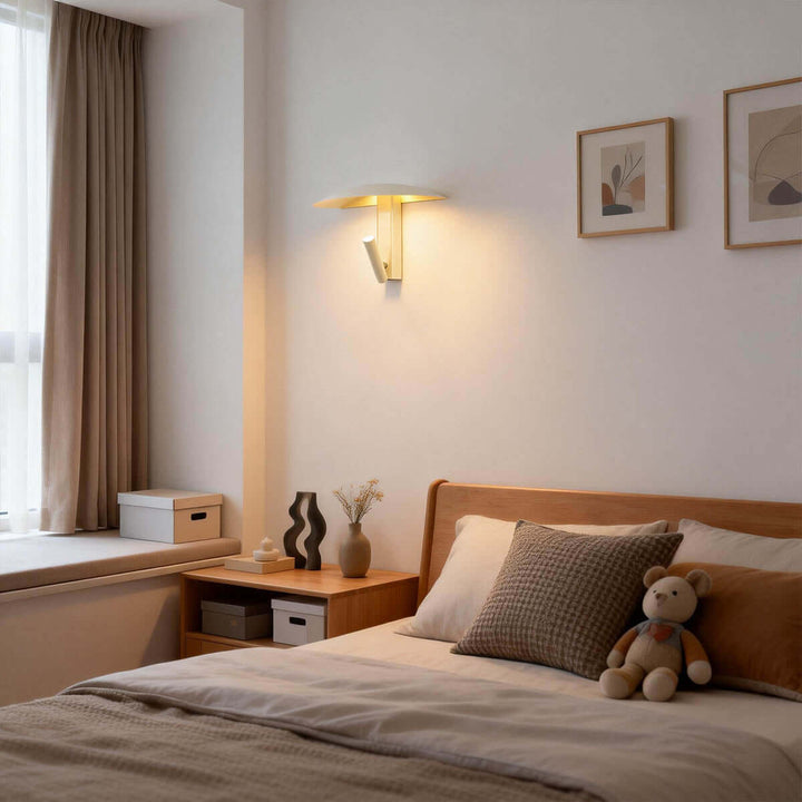 Sovix Wall Light – Creative Mushroom Wall Lamp for Modern Spaces