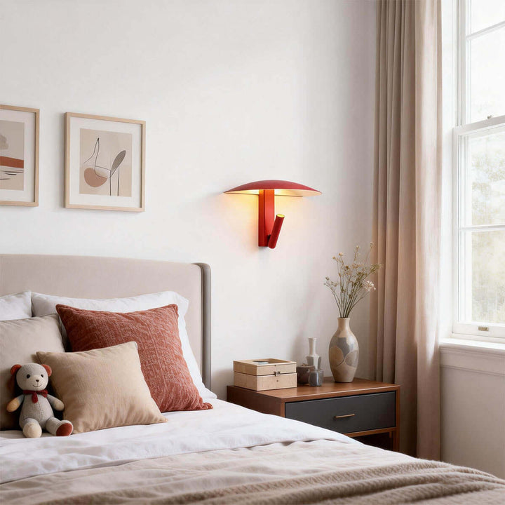 Sovix Wall Light – Creative Mushroom Wall Lamp for Modern Spaces