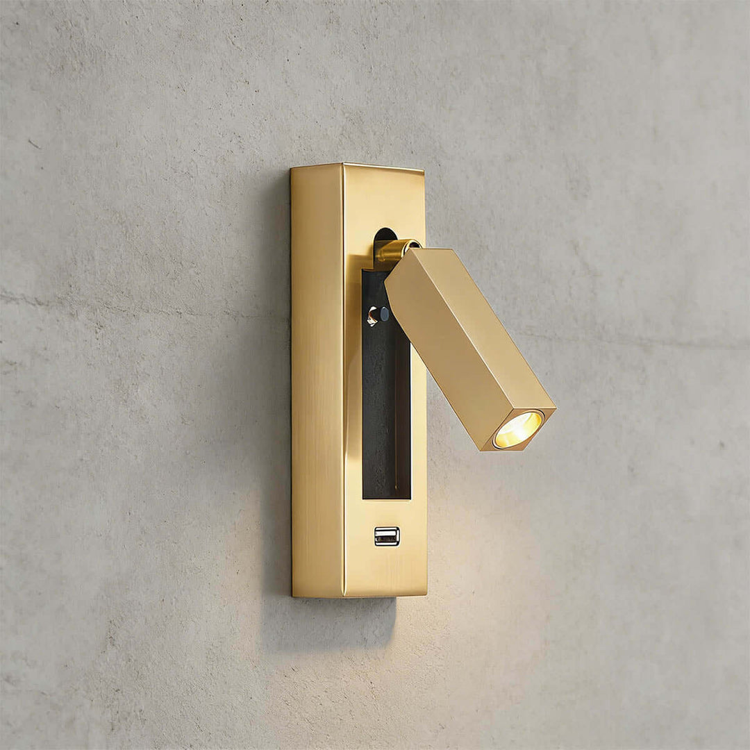 Mavti Wall Lamp Style A – Minimalist Modern Bedside Reading Lamp
