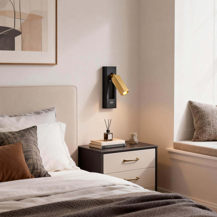 Mavti Wall Lamp Style A – Minimalist Modern Bedside Reading Lamp