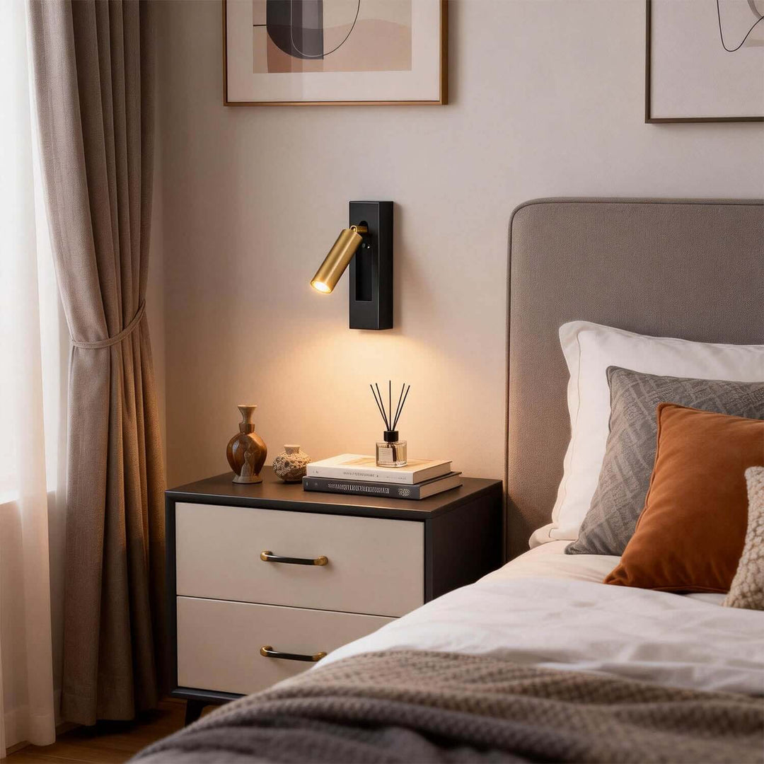 Mavti Wall Lamp Style A – Minimalist Modern Bedside Reading Lamp