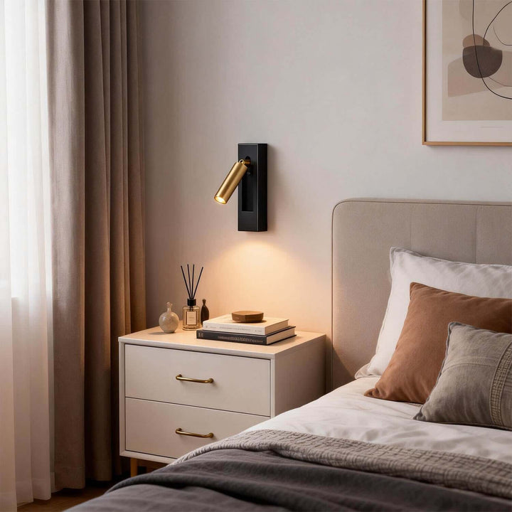 Mavti Wall Lamp Style A – Minimalist Modern Bedside Reading Lamp