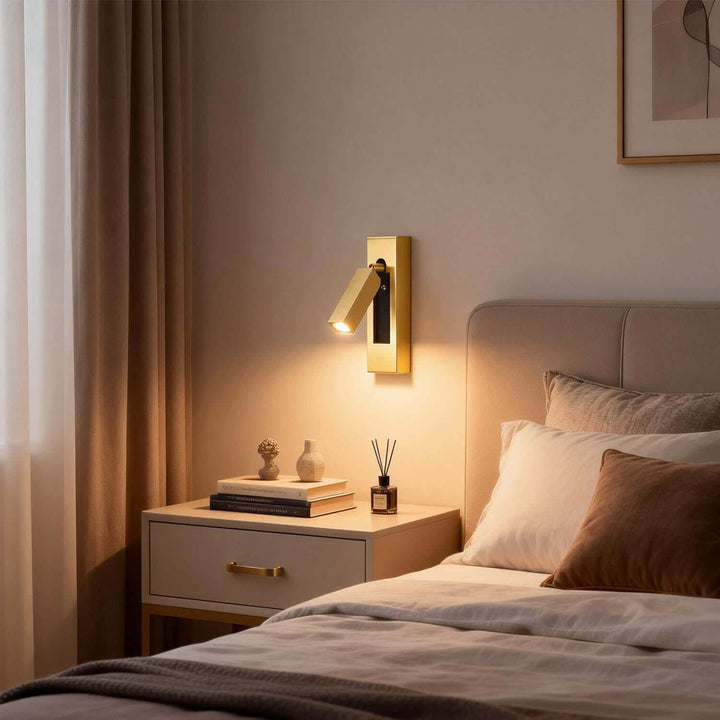 Mavti Wall Lamp Style A – Minimalist Modern Bedside Reading Lamp