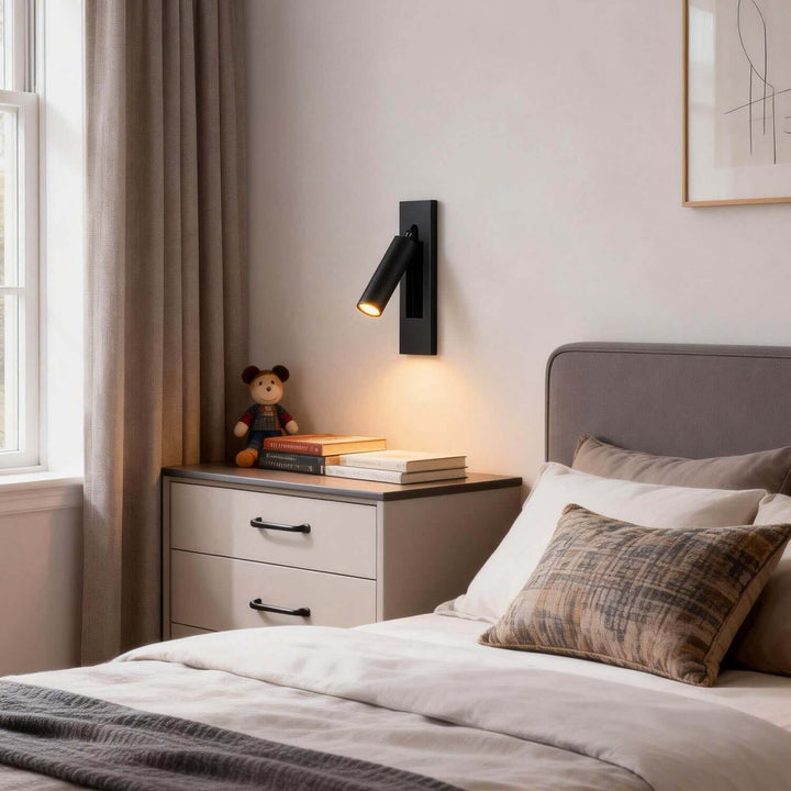 Mavti Wall Lamp Style B – Minimalist Stylish Bedside LED Reading Lamp