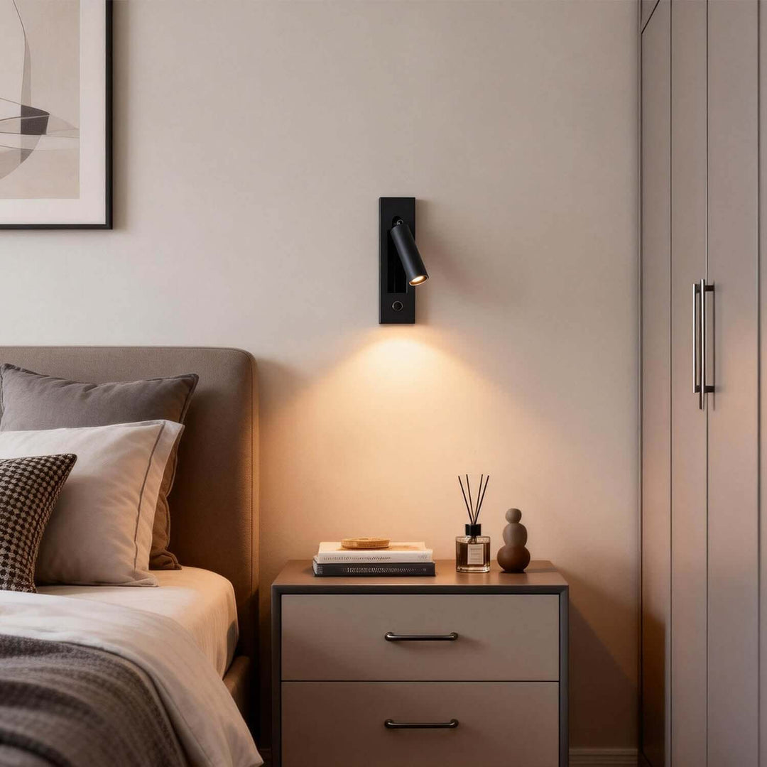 Mavti Wall Lamp Style B – Minimalist Stylish Bedside LED Reading Lamp