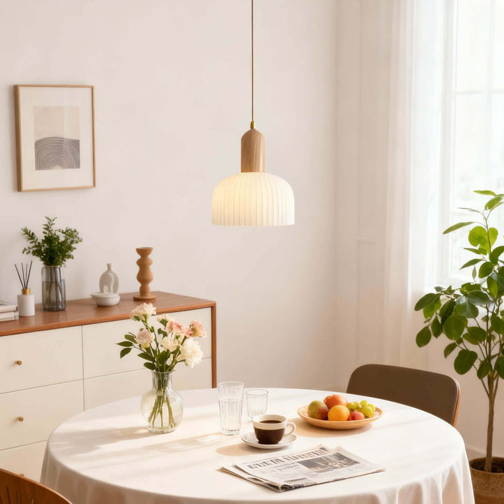 Merona Pendant French Minimalist Glass Bedside Pendant Lamp