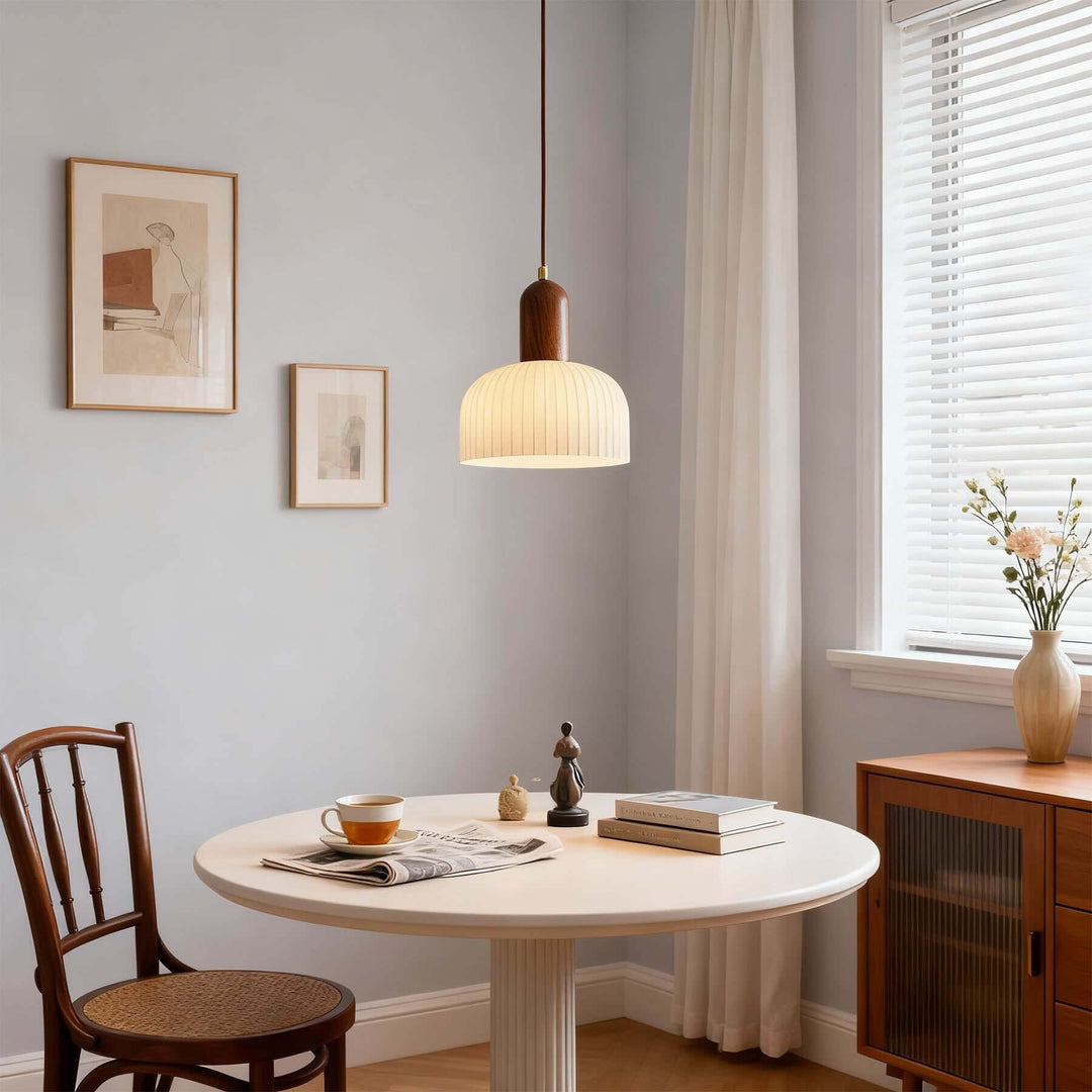 Merona Pendant French Minimalist Glass Bedside Pendant Lamp
