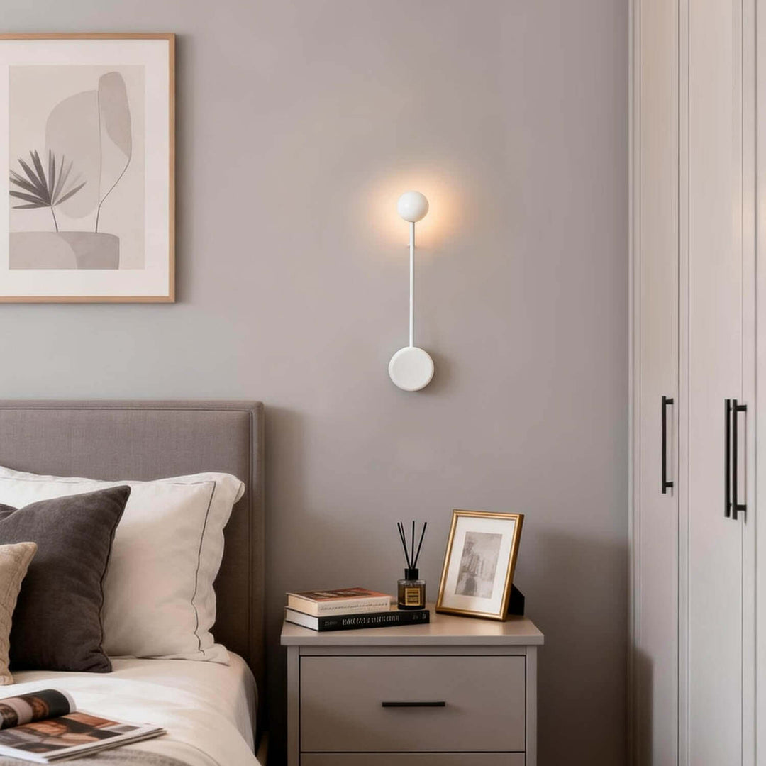 Pelano Wall Light Style D – Modern Minimalist Bedside Ambiance