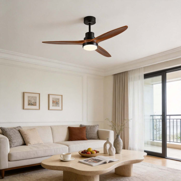Mevira Ceiling Fan Light | Modern Style Dining Room