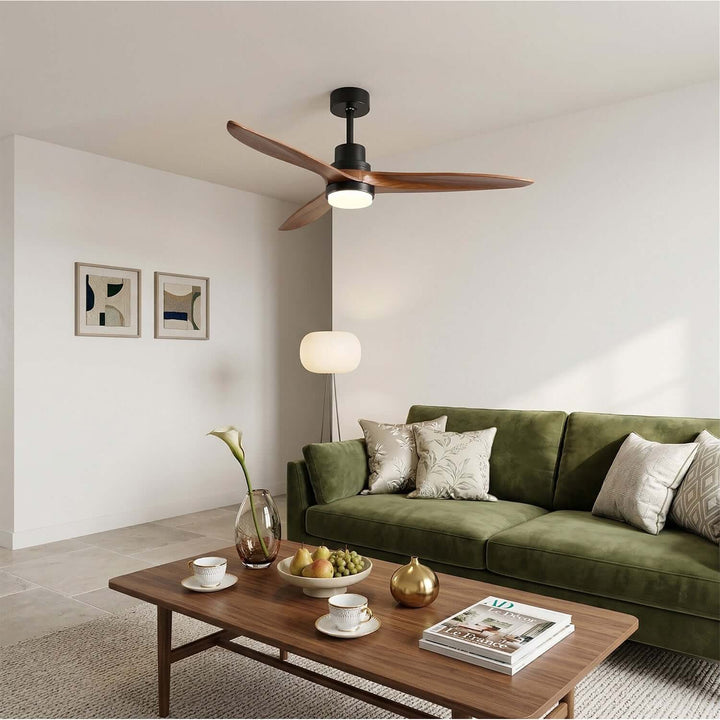 Mevira Ceiling Fan Light | Modern Style Dining Room