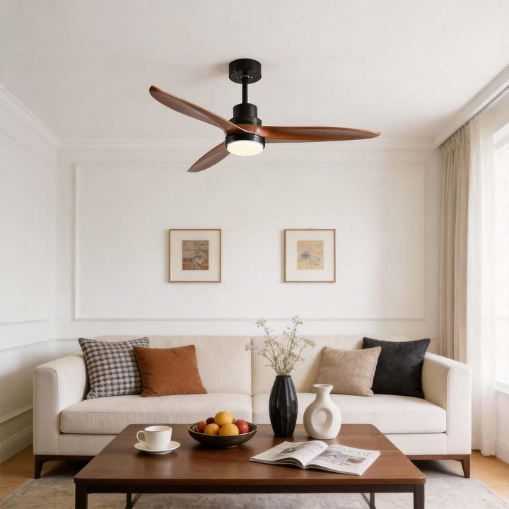 Mevira Ceiling Fan Light | Modern Style Dining Room