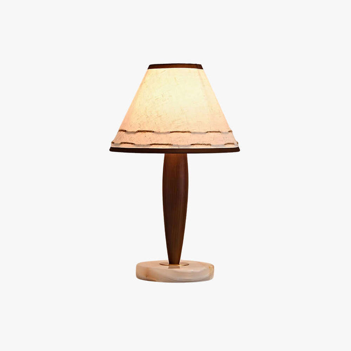 Mezra Table Lamp – Creative Fabric Vintage Bedside Lamp