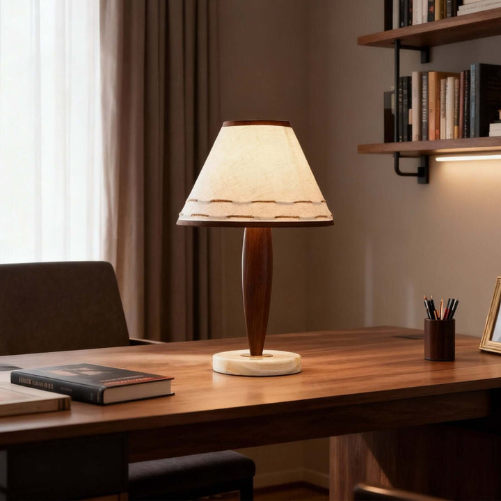 Mezra Table Lamp – Creative Fabric Vintage Bedside Lamp