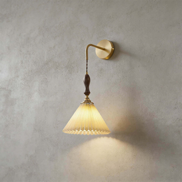 Miloxa Wall Light - French Vintage Wabi Sabi Fabric Bedside
