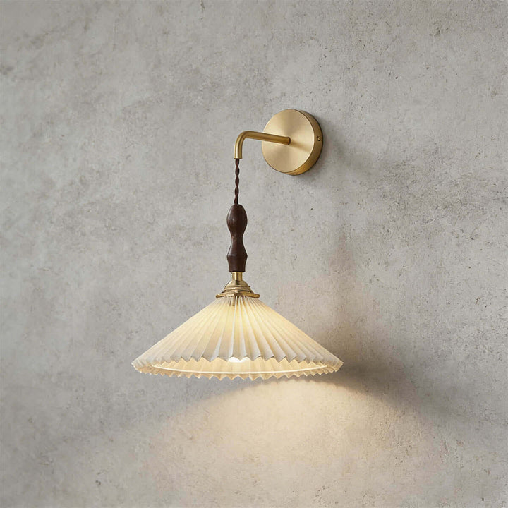 Miloxa Wall Light - French Vintage Wabi Sabi Fabric Bedside