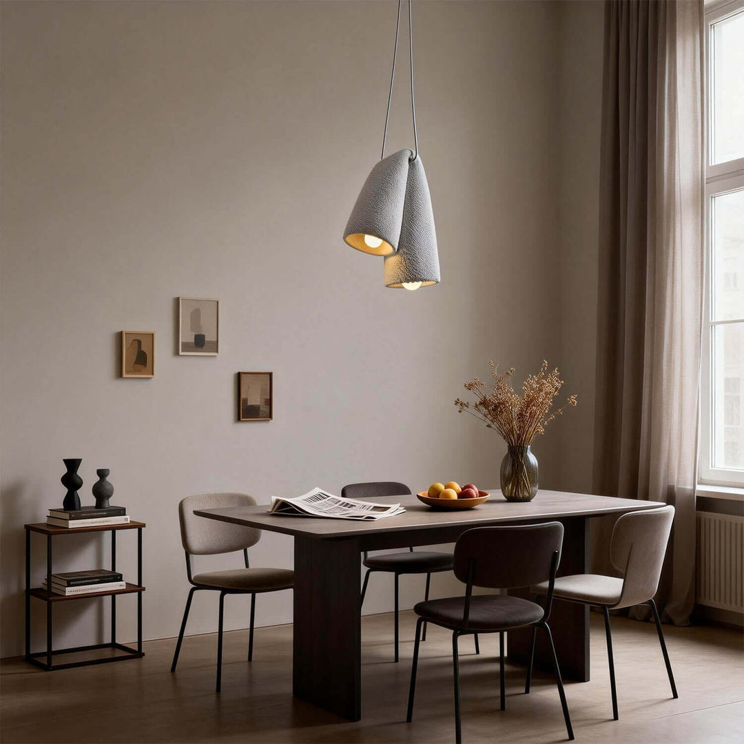 Vekol Pendant Light – Minimalist Resin Dining Table Lamp