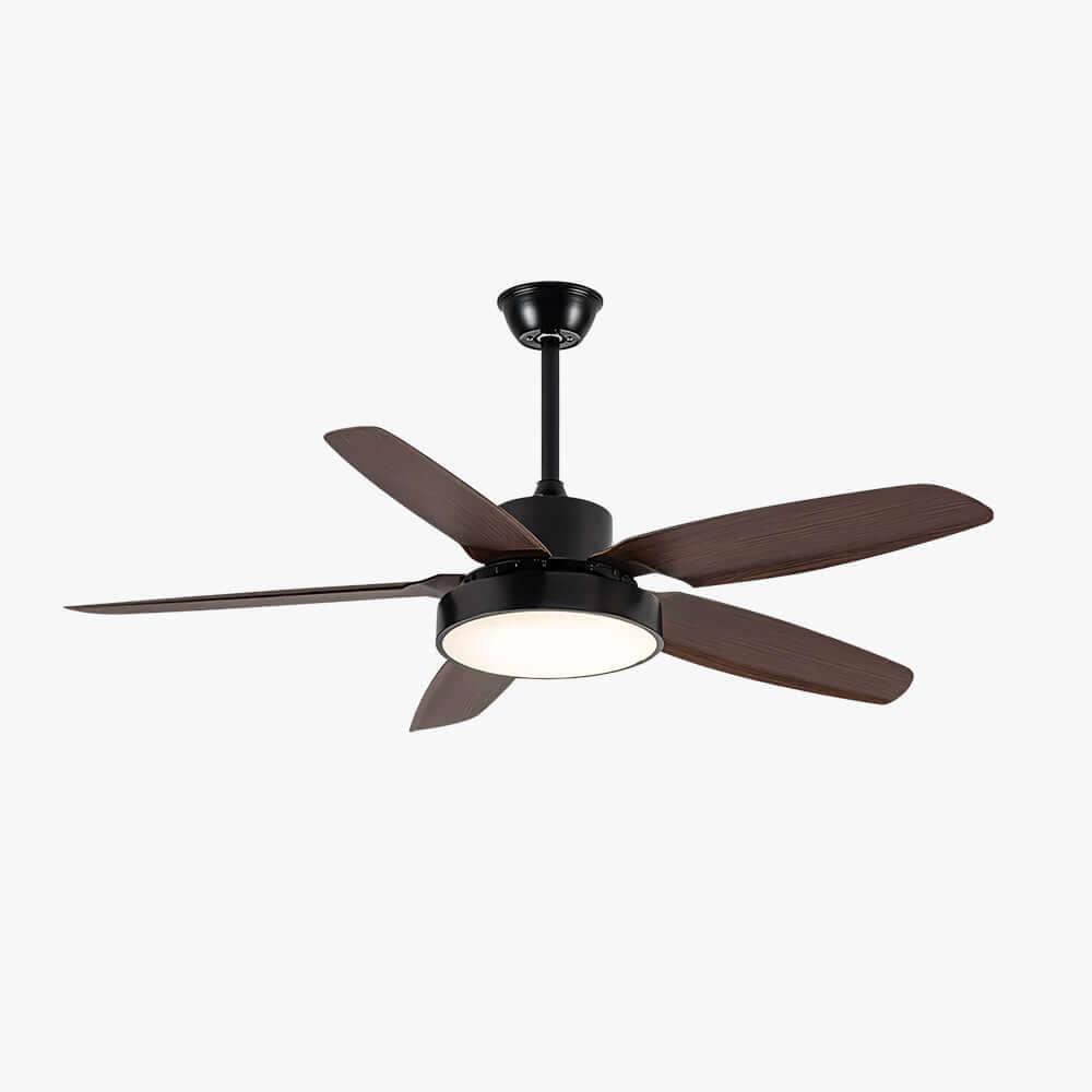 Mleff Ceiling Fan Light - Vintage French ABS Bedroom Light