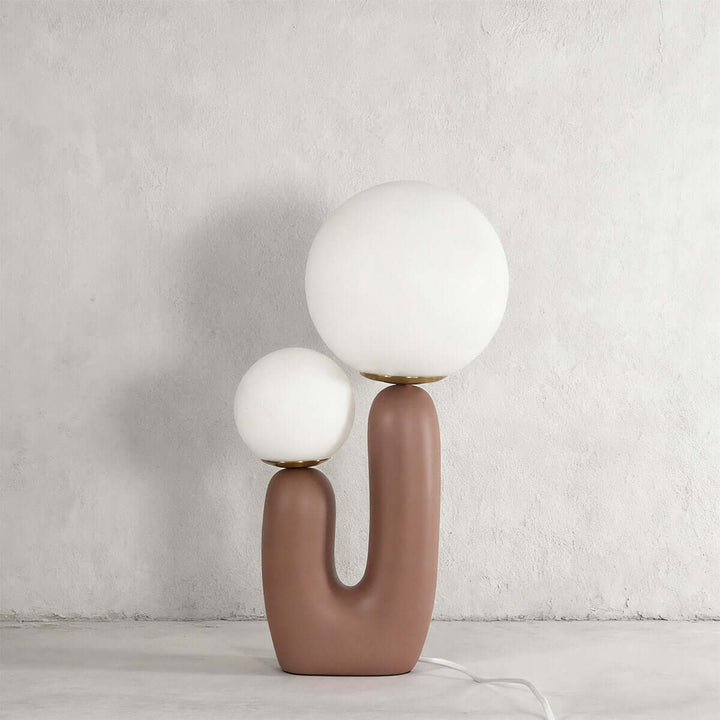 Oo Smooth Table Lamp | Postmodern Minimalist Glass Lamp