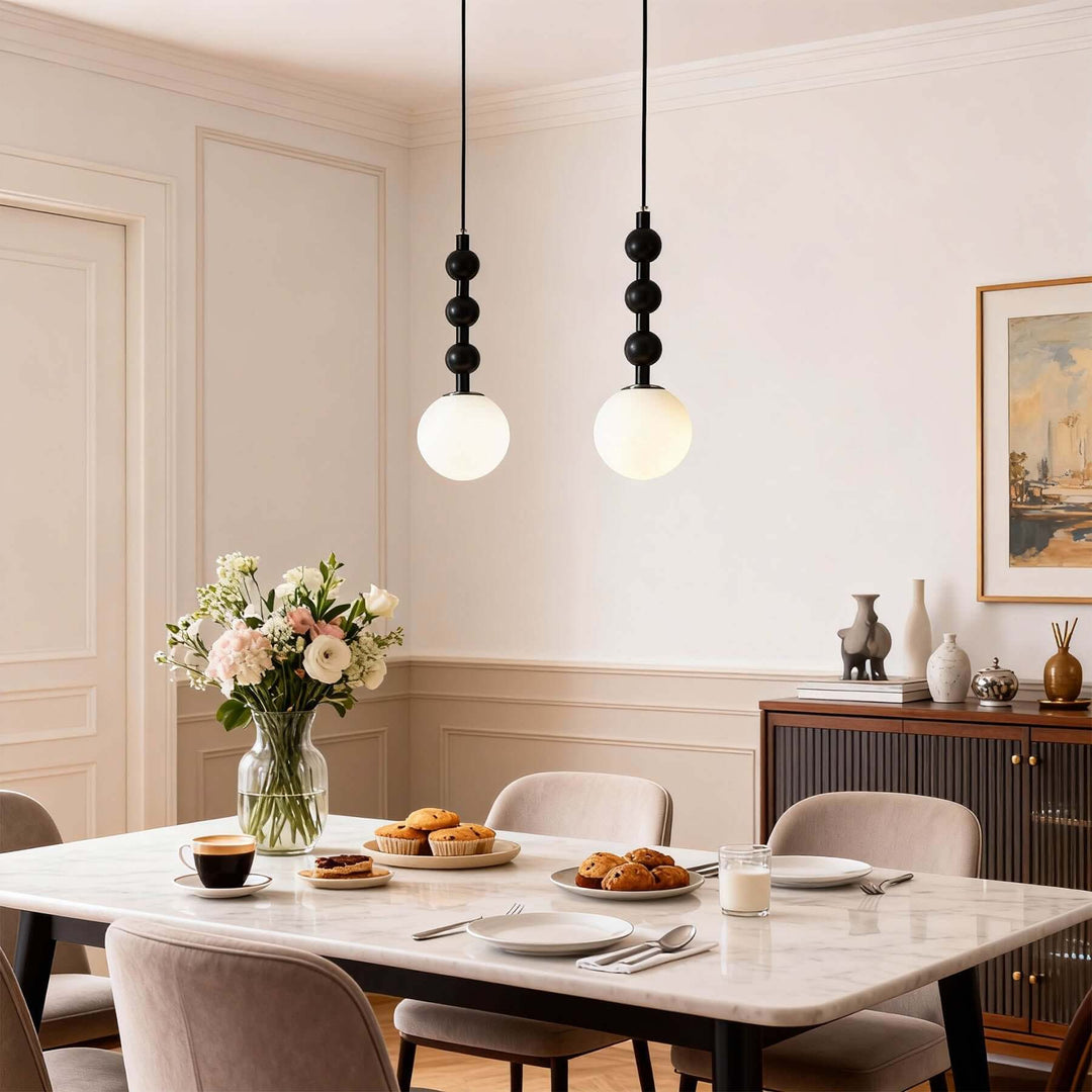 Polvex Pendant Light Nordic Retro Decorative Glass Glow