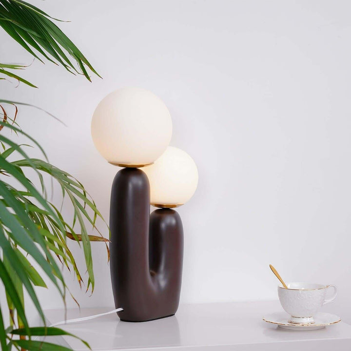 Oo Smooth Table Lamp | Postmodern Minimalist Glass Lamp