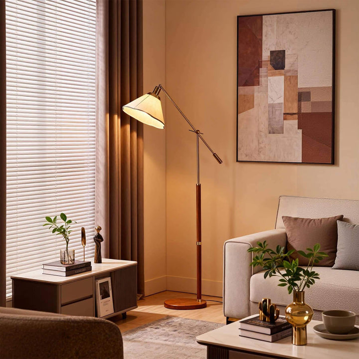 Molti Floor Lamp – American Style Modern Fabric Lighting