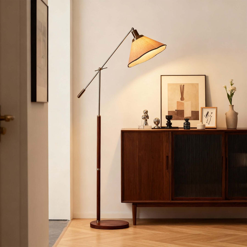 Molti Floor Lamp – American Style Modern Fabric Lighting