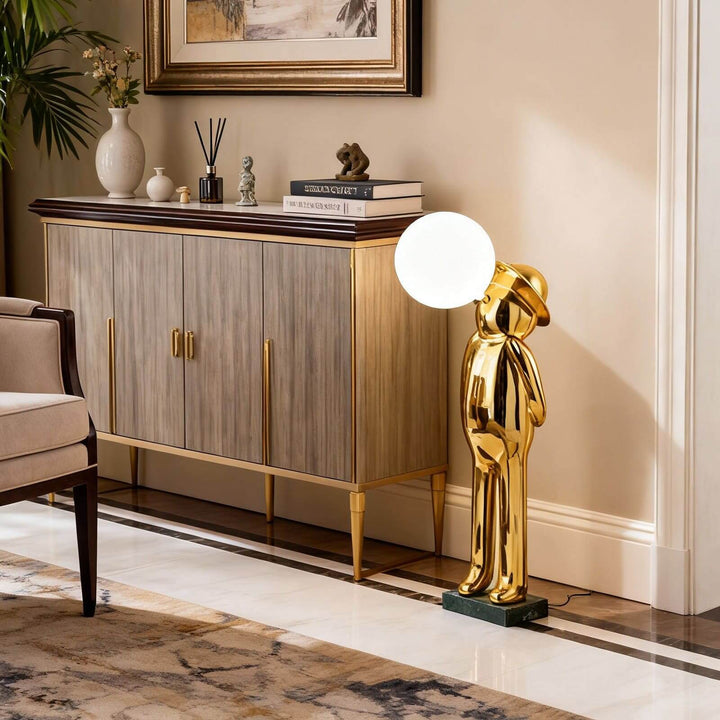 Molunu Sculptural Table Lamp – Interesting Cream Table Light
