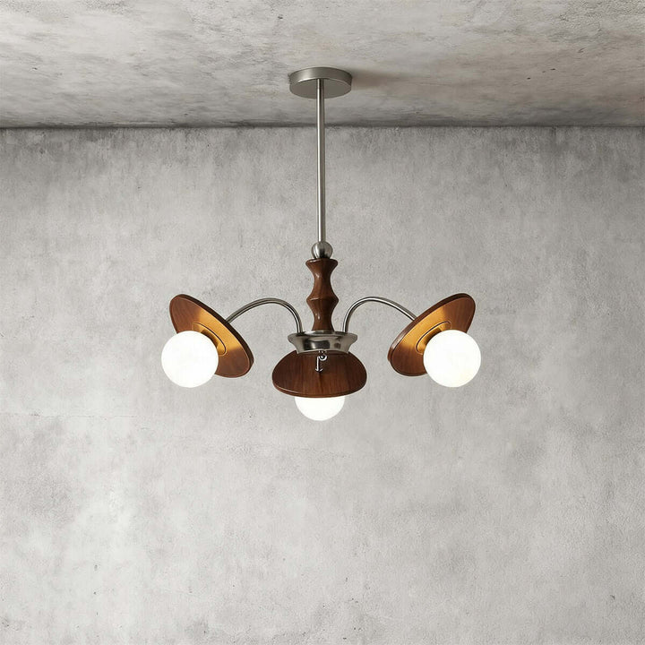 Moyen Chandelier – Nordic Minimalist Retro Living Room Lamp