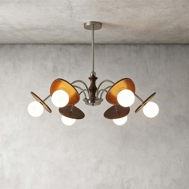 Moyen Chandelier – Nordic Minimalist Retro Living Room Lamp