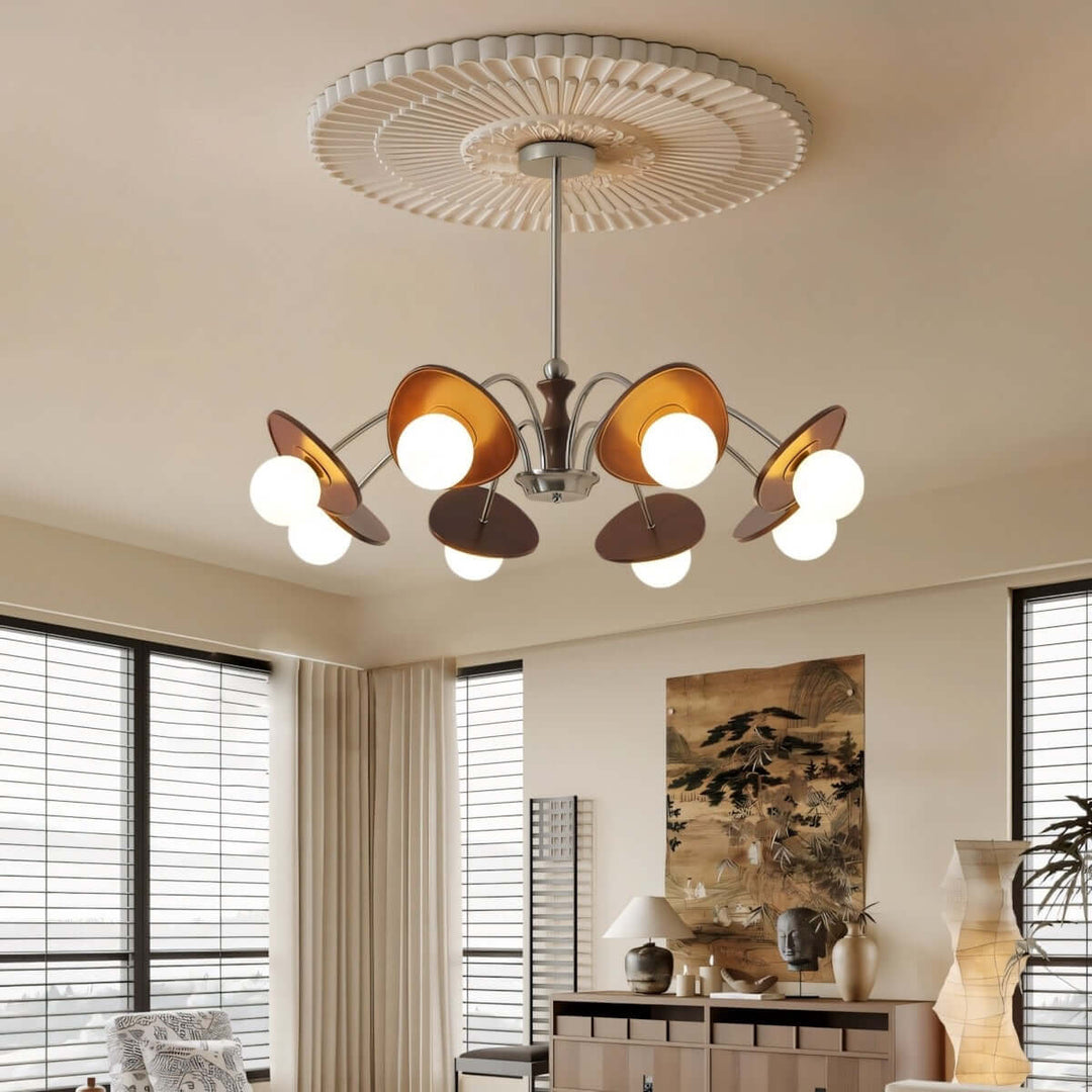 Moyen Chandelier – Nordic Minimalist Retro Living Room Lamp