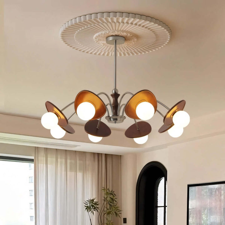 Moyen Chandelier – Nordic Minimalist Retro Living Room Lamp