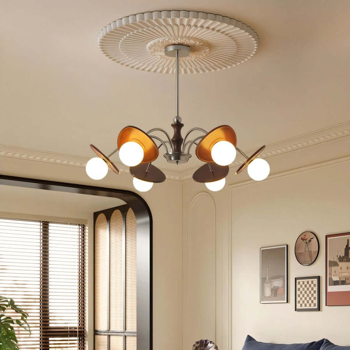 Moyen Chandelier – Nordic Minimalist Retro Living Room Lamp