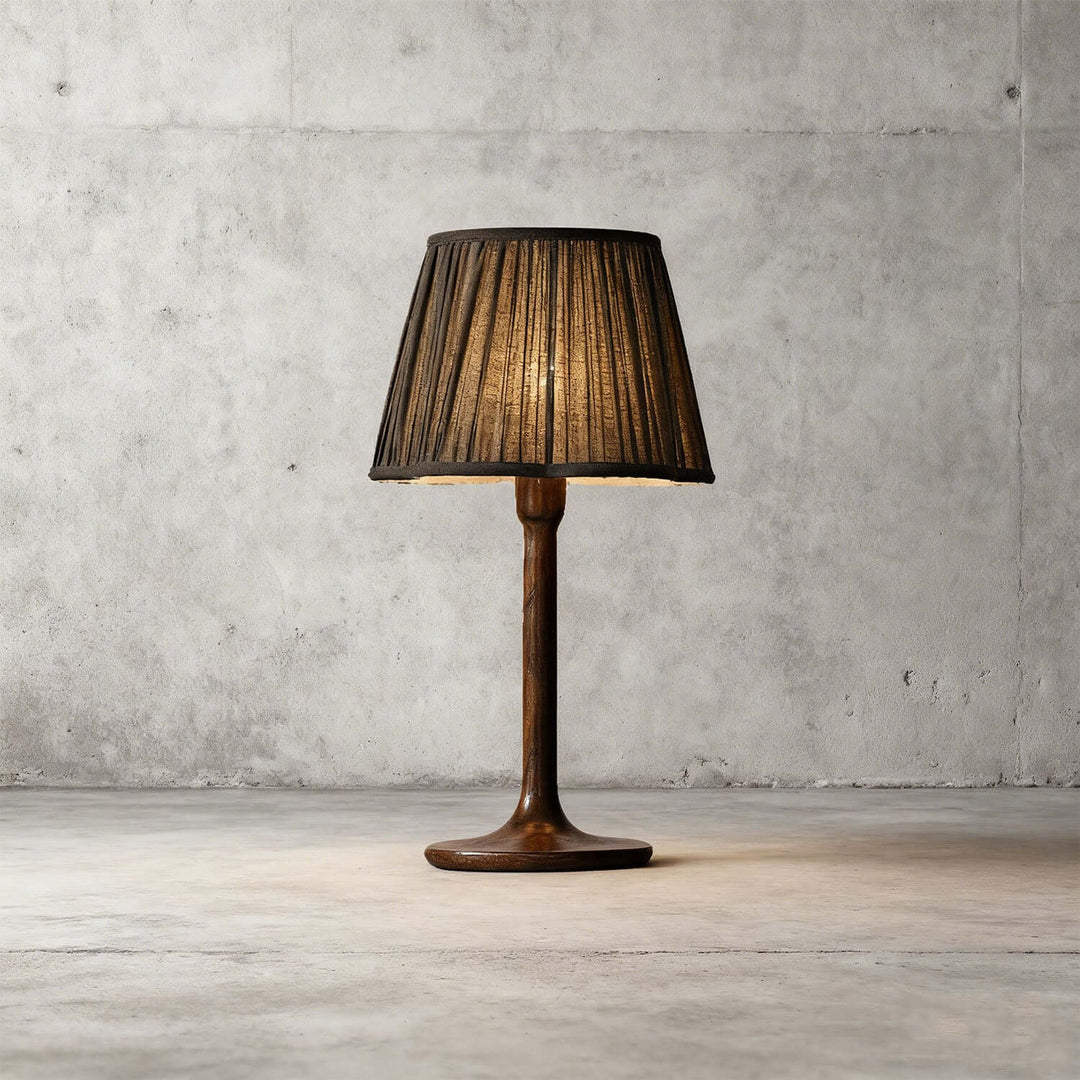 Nafira Table Lamp – Vintage French Country Fabric Light