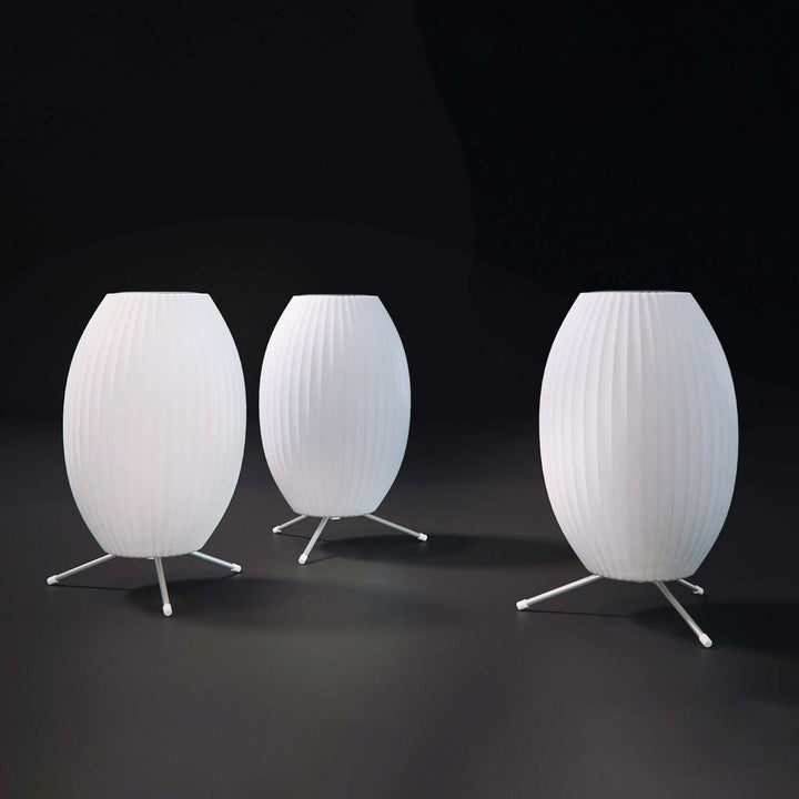 Nelson Tripod Table Lamp | Japanese Minimalist Wabi-Sabi Style