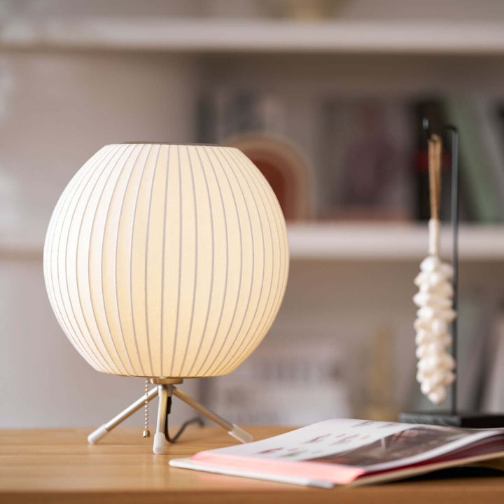 Nelson Tripod Table Lamp | Japanese Minimalist Wabi-Sabi Style