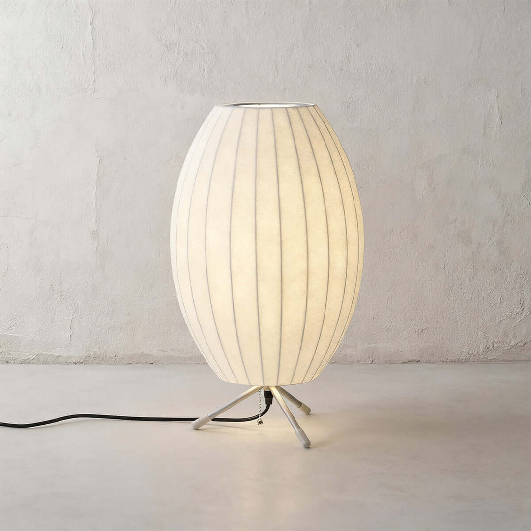 Nelson Tripod Table Lamp | Japanese Minimalist Wabi-Sabi Style