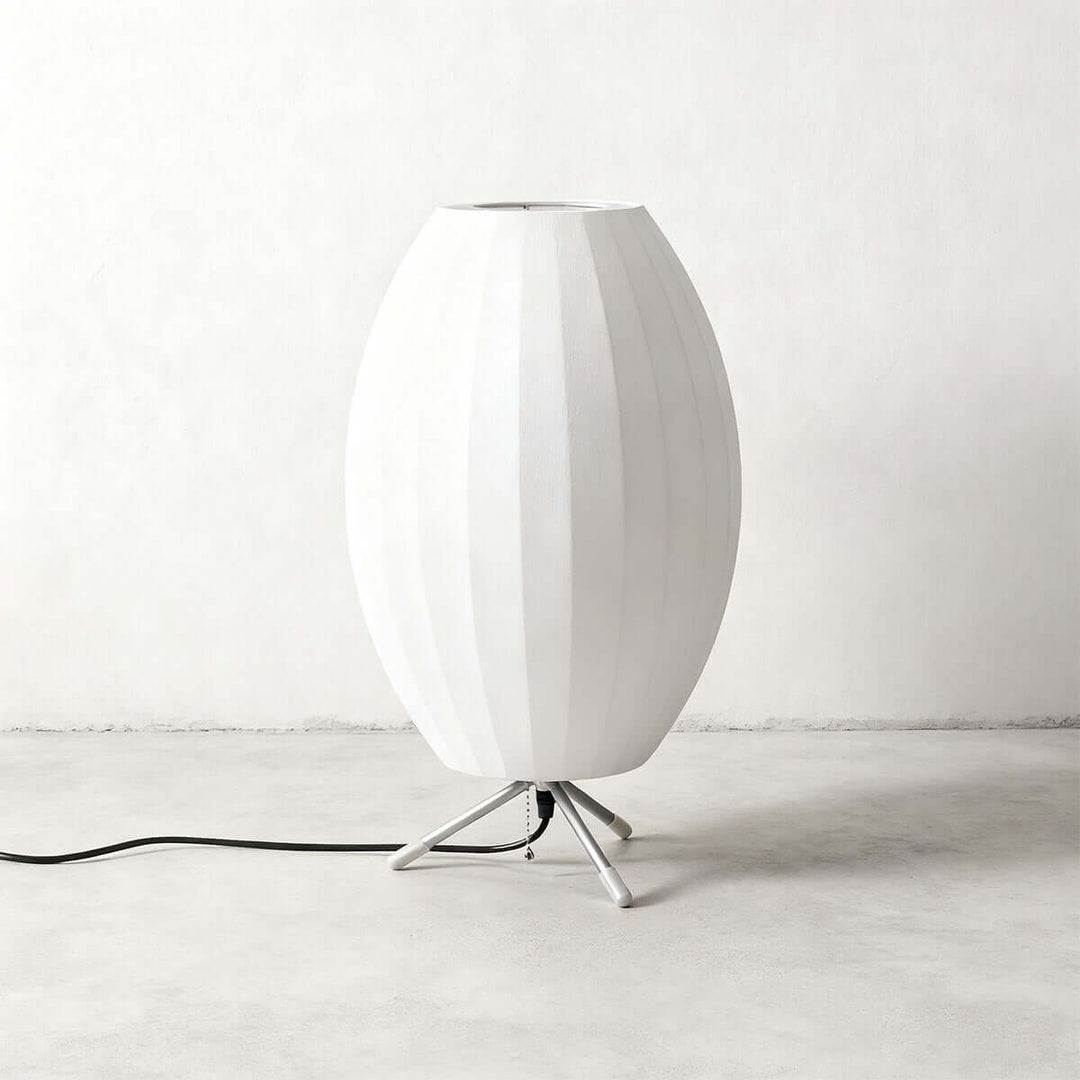 Nelson Tripod Table Lamp | Japanese Minimalist Wabi-Sabi Style