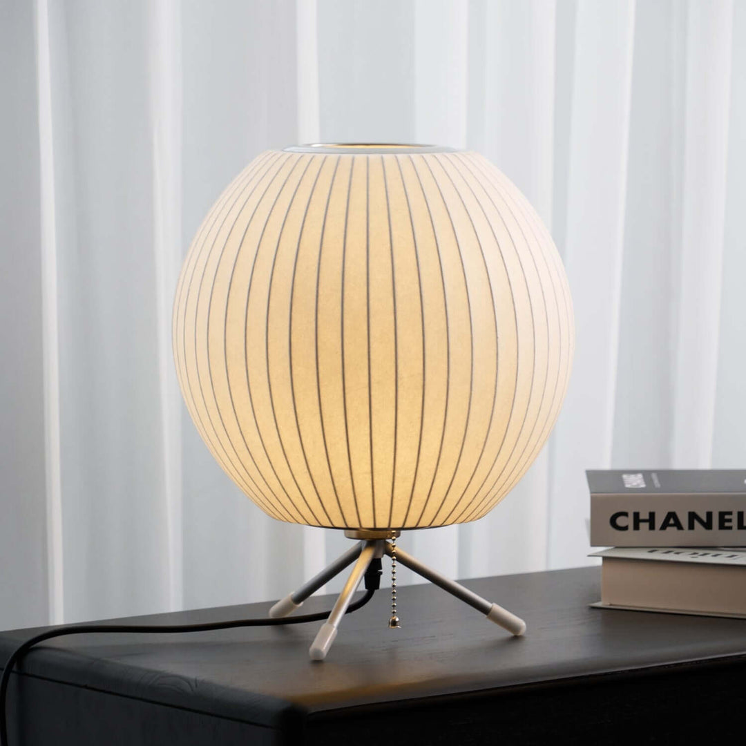 Nelson Tripod Table Lamp | Japanese Minimalist Wabi-Sabi Style