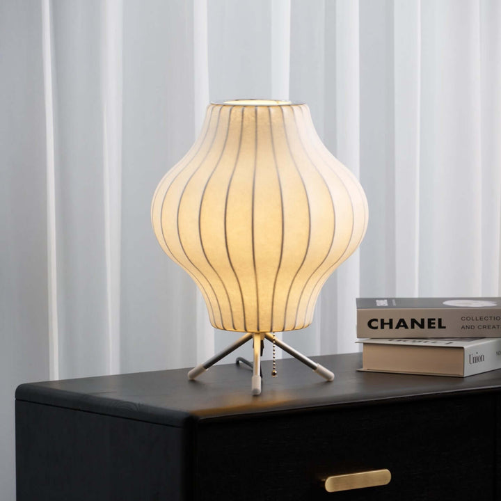 Nelson Tripod Table Lamp | Japanese Minimalist Wabi-Sabi Style