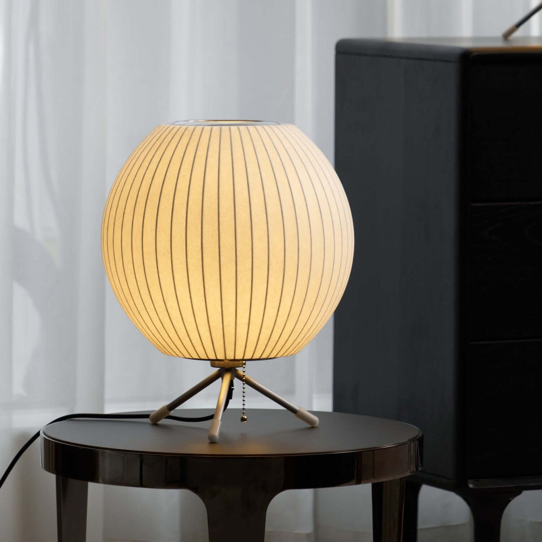 Nelson Tripod Table Lamp | Japanese Minimalist Wabi-Sabi Style