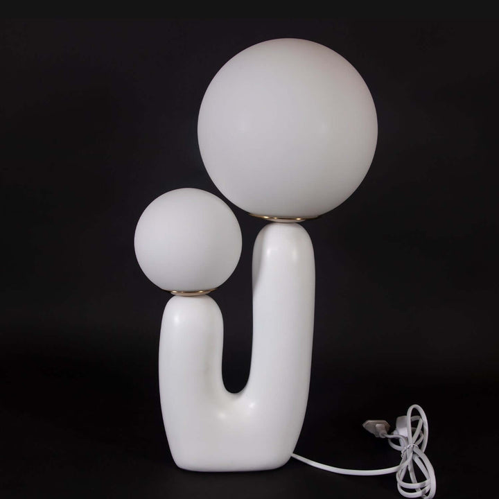 Oo Smooth Table Lamp | Postmodern Minimalist Glass Lamp