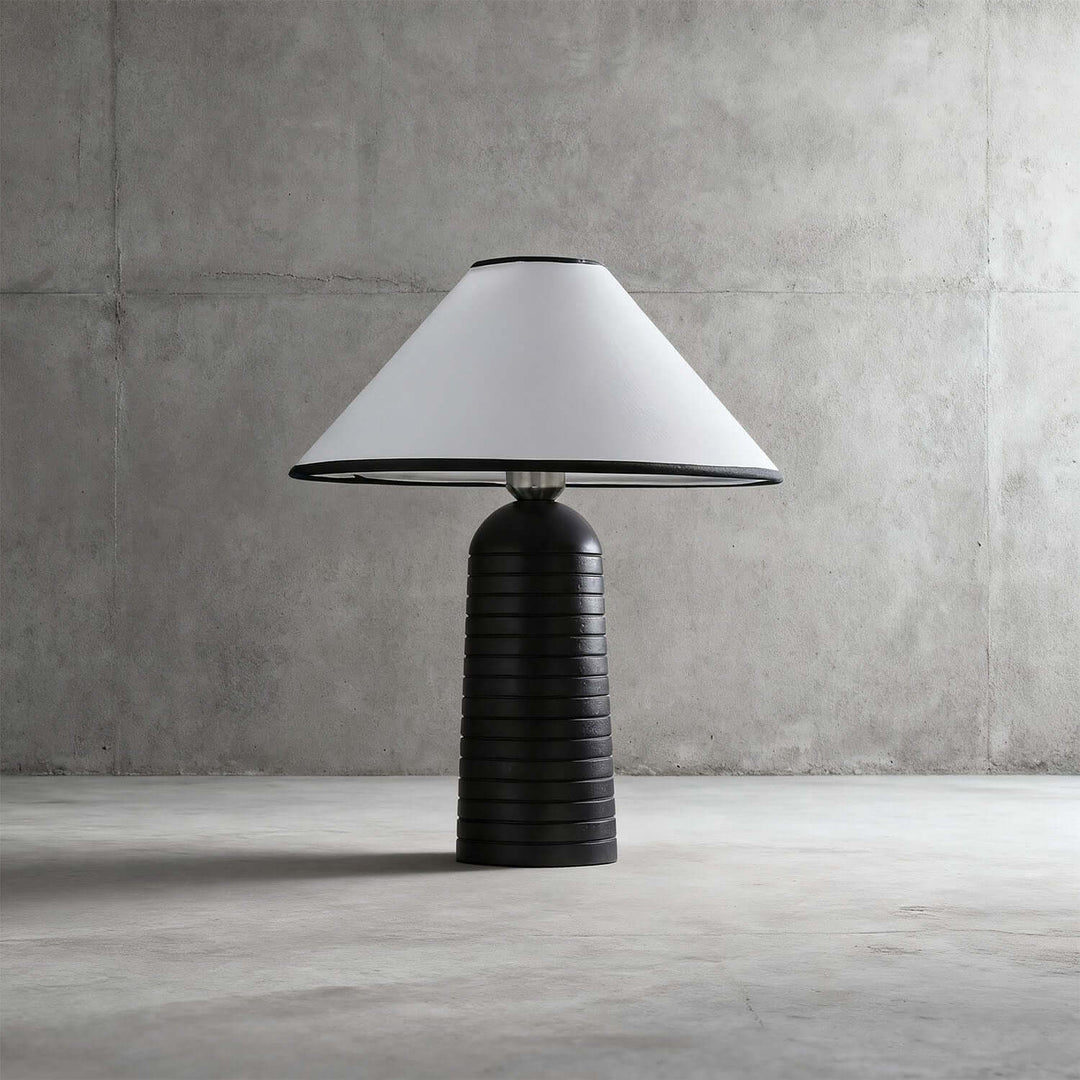 Orvae Table Lamp – Wabi-Sabi Fabric Vintage Table Lamp