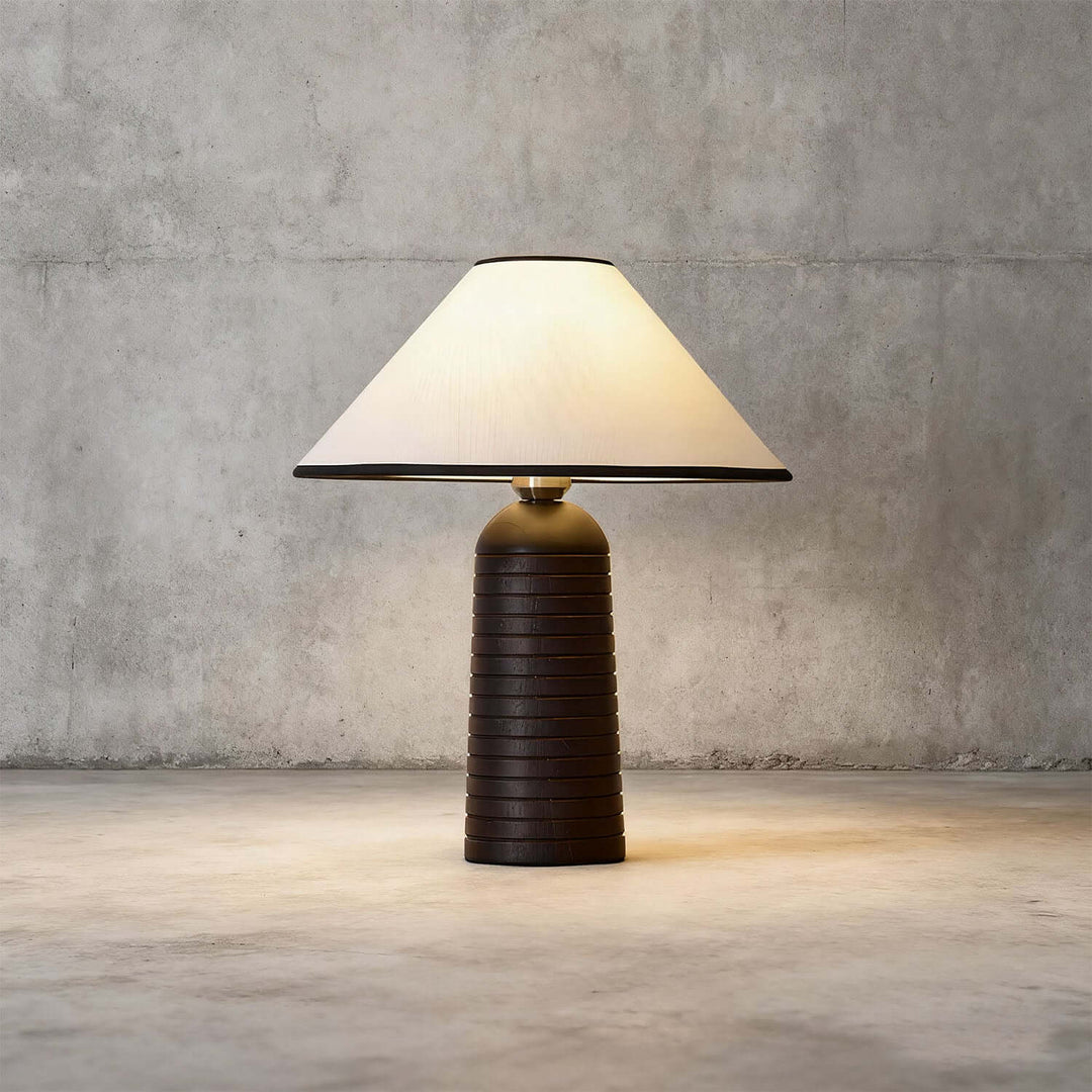 Orvae Table Lamp – Wabi-Sabi Fabric Vintage Table Lamp