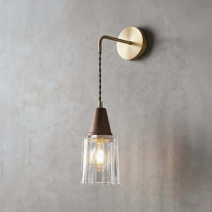 Parve Wall Light - Modern Classic Chic Glass Decorative Sconce