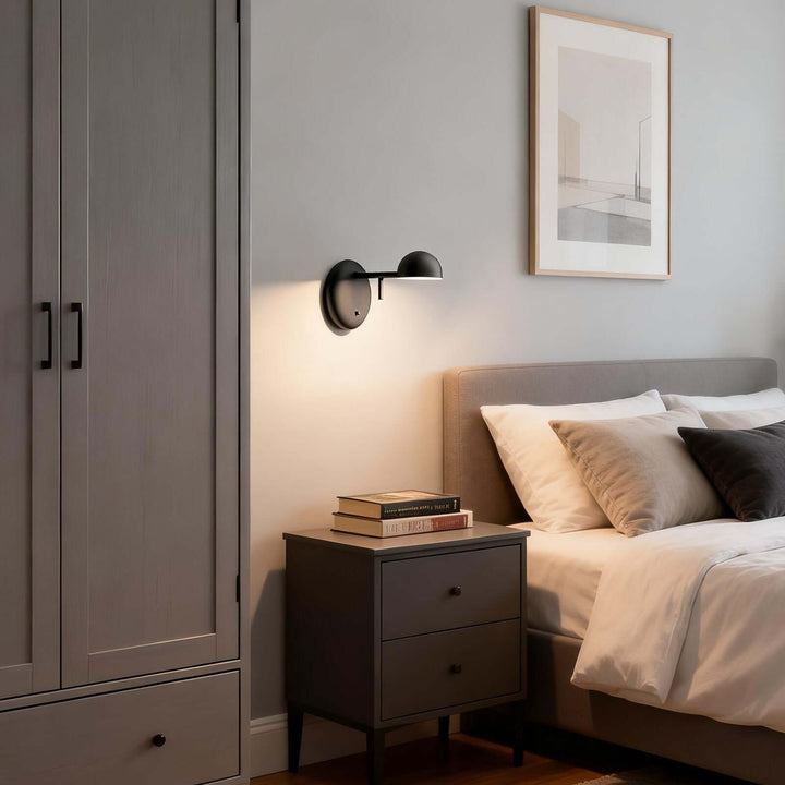 Pelano Wall Light Style B – Modern Minimalist Small Bedside Lamp