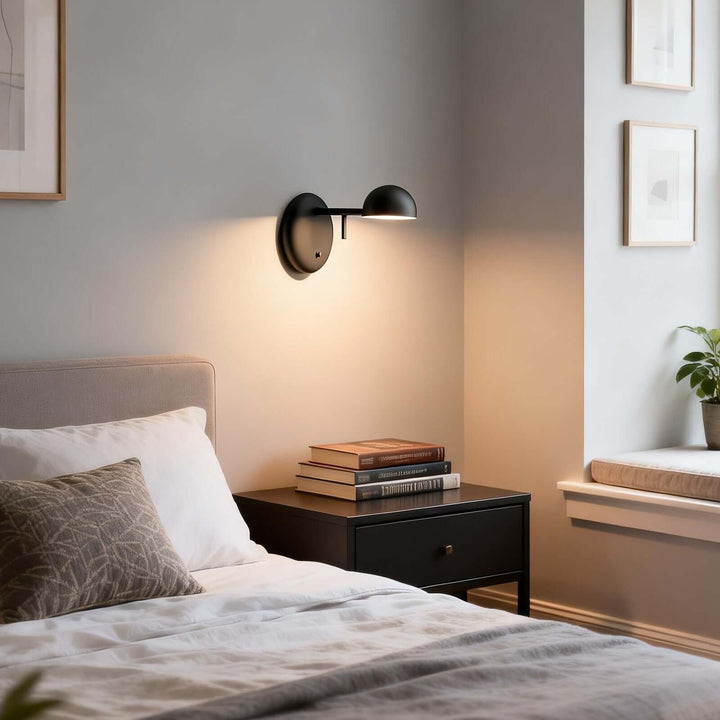 Pelano Wall Light Style B – Modern Minimalist Small Bedside Lamp